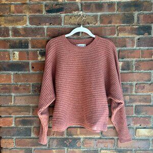 Pink Rose cropped sweater